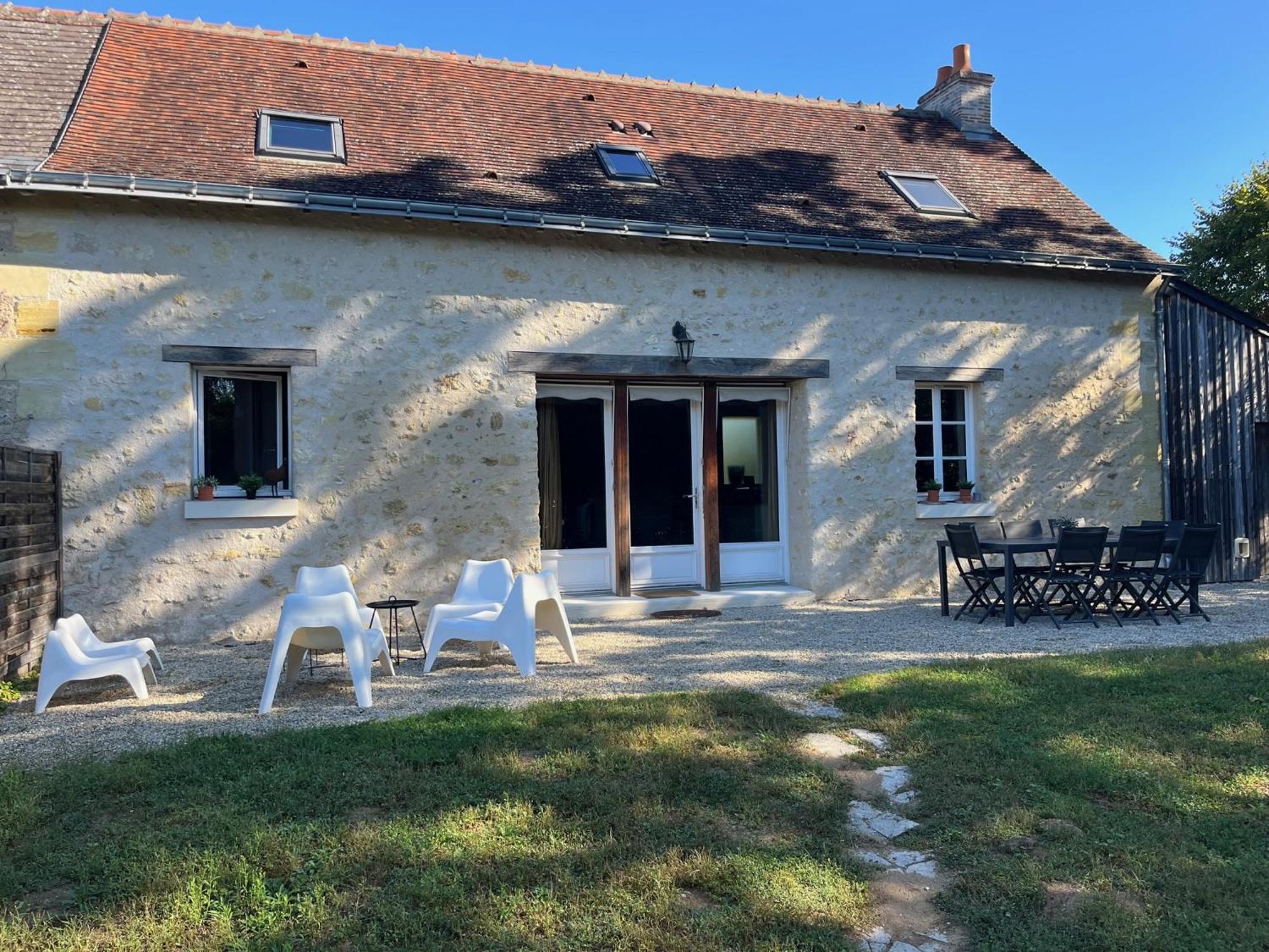 Gite Du Bec De Cisse Vouvray Extérieur photo
